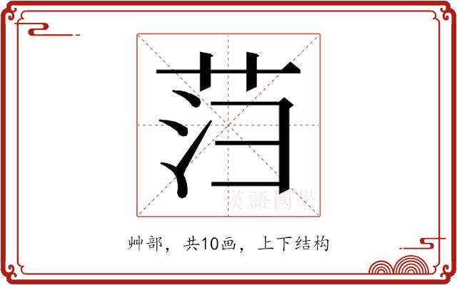 𰰻的部首